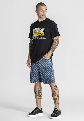 Gianni Kavanagh Shirt 'Grumpy Duck' in Black