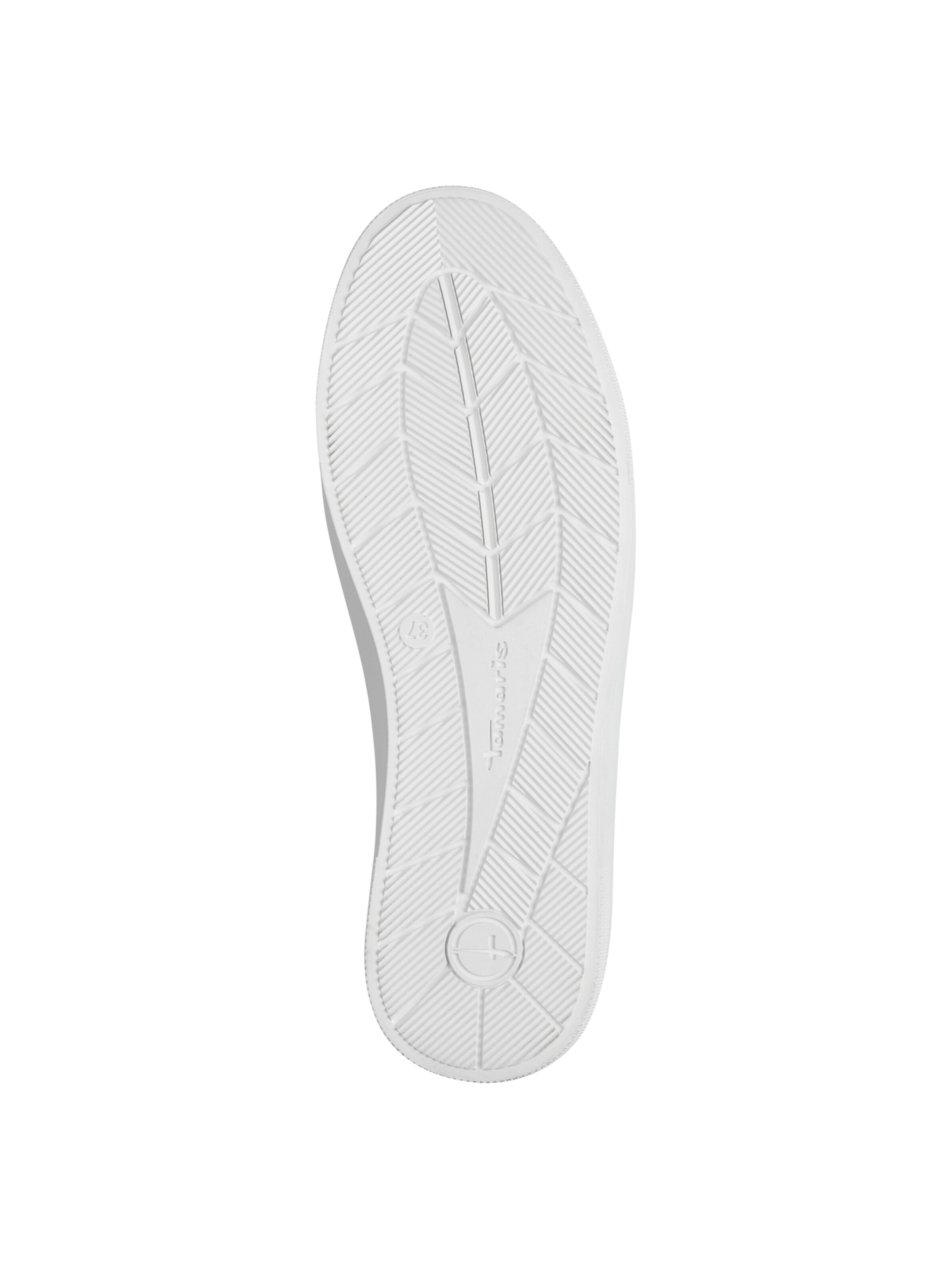 Tamaris Platform trainers in White