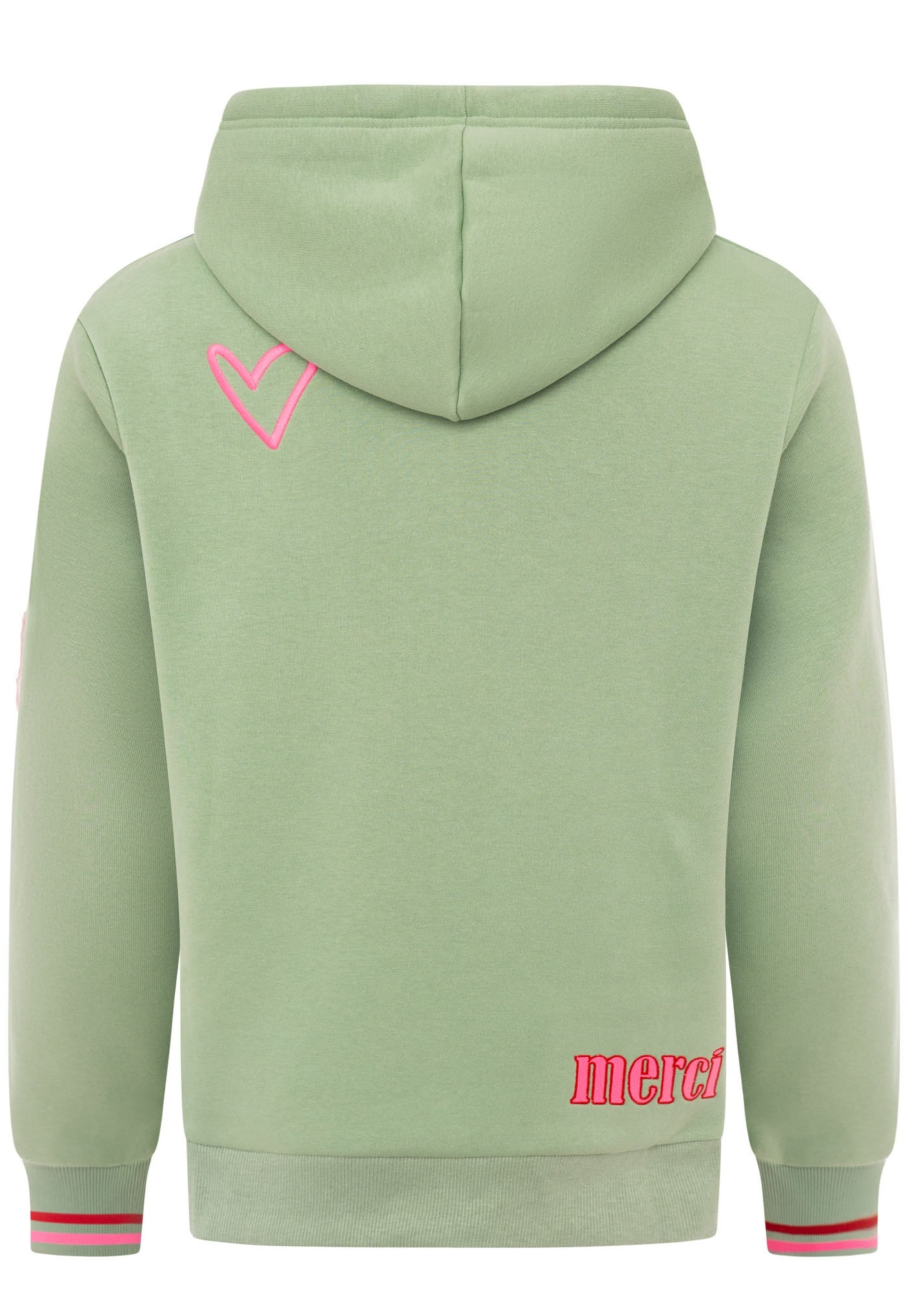 Zwillingsherz Sweatshirt in Groen