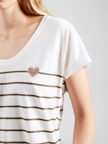 ONLY - Camiseta en blanco