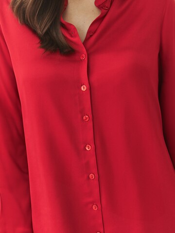 Chemisier 'STENDI' TATUUM en rouge