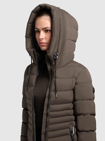 khujo Winter coat 'Lava' in Brown