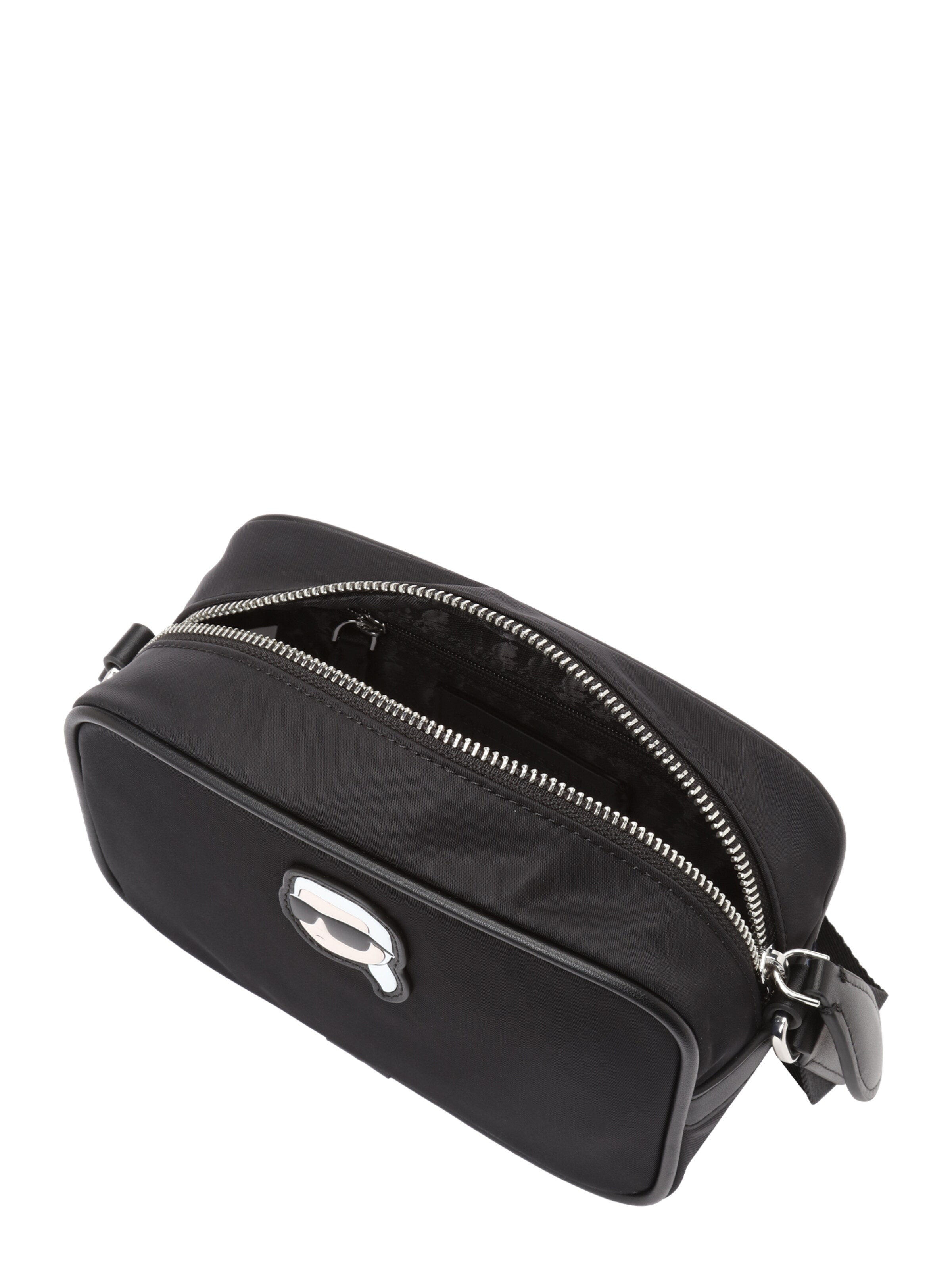 juoda Karl Lagerfeld Rankinė su ilgu dirželiu