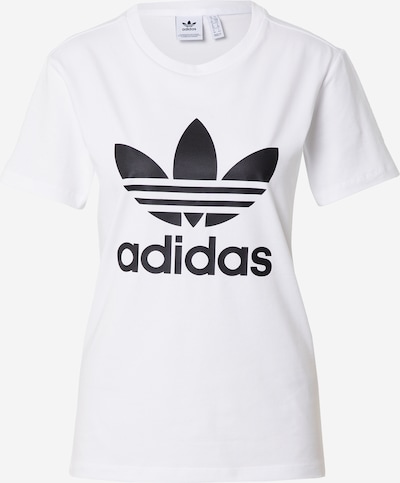 Tricou 'Adicolor Classics Trefoil' ADIDAS ORIGINALS pe negru / alb, Vizualizare produs