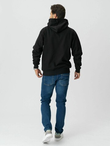 TEESHOPPEN Pullover ' Hoodie ' i sort
