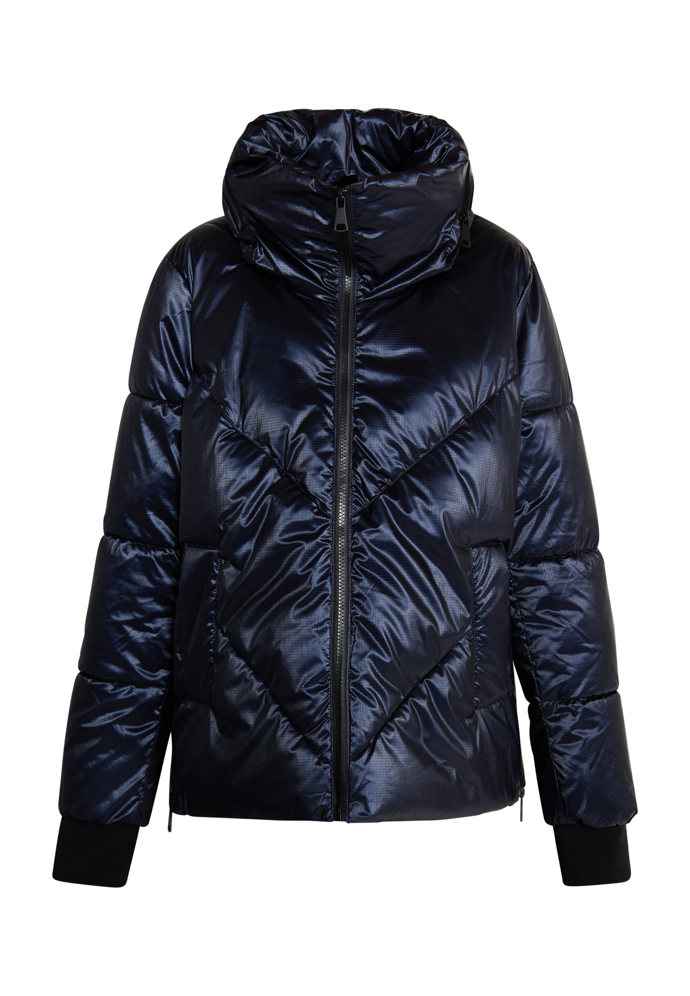 Veste d’hiver faina en bleu : devant