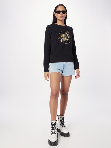 Sweat-shirt 'Holo Moon' Santa Cruz en noir