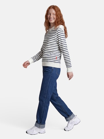 Sweat-shirt 'Bammel' salzhaut en blanc