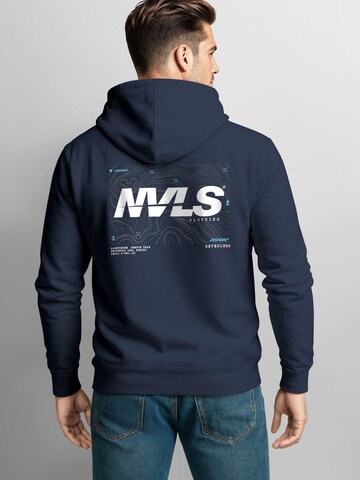 Neverless Sweatshirt 'Explorer' in Blau