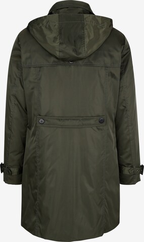 MIAMODA Between-Seasons Coat in Green