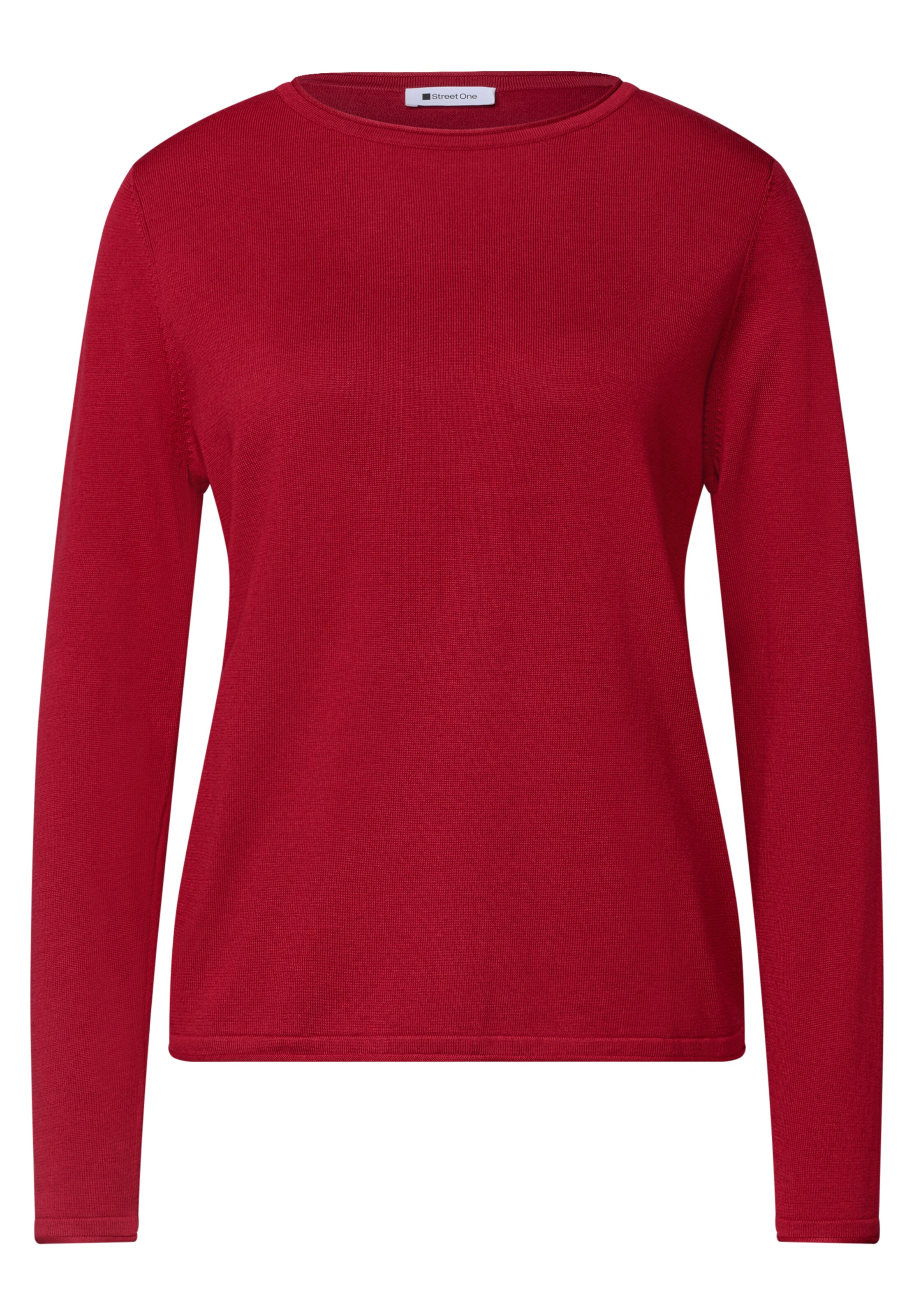 STREET ONE Sweater in Red: front