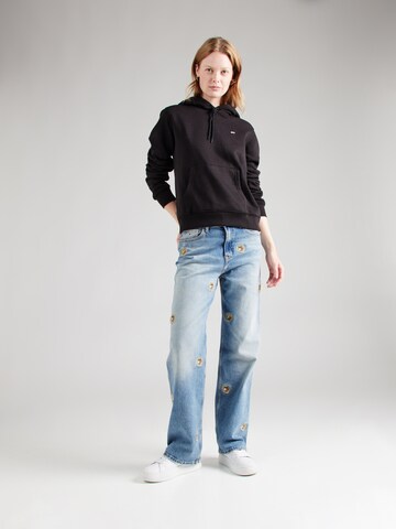 Tommy Jeans Sweatshirt in Schwarz
