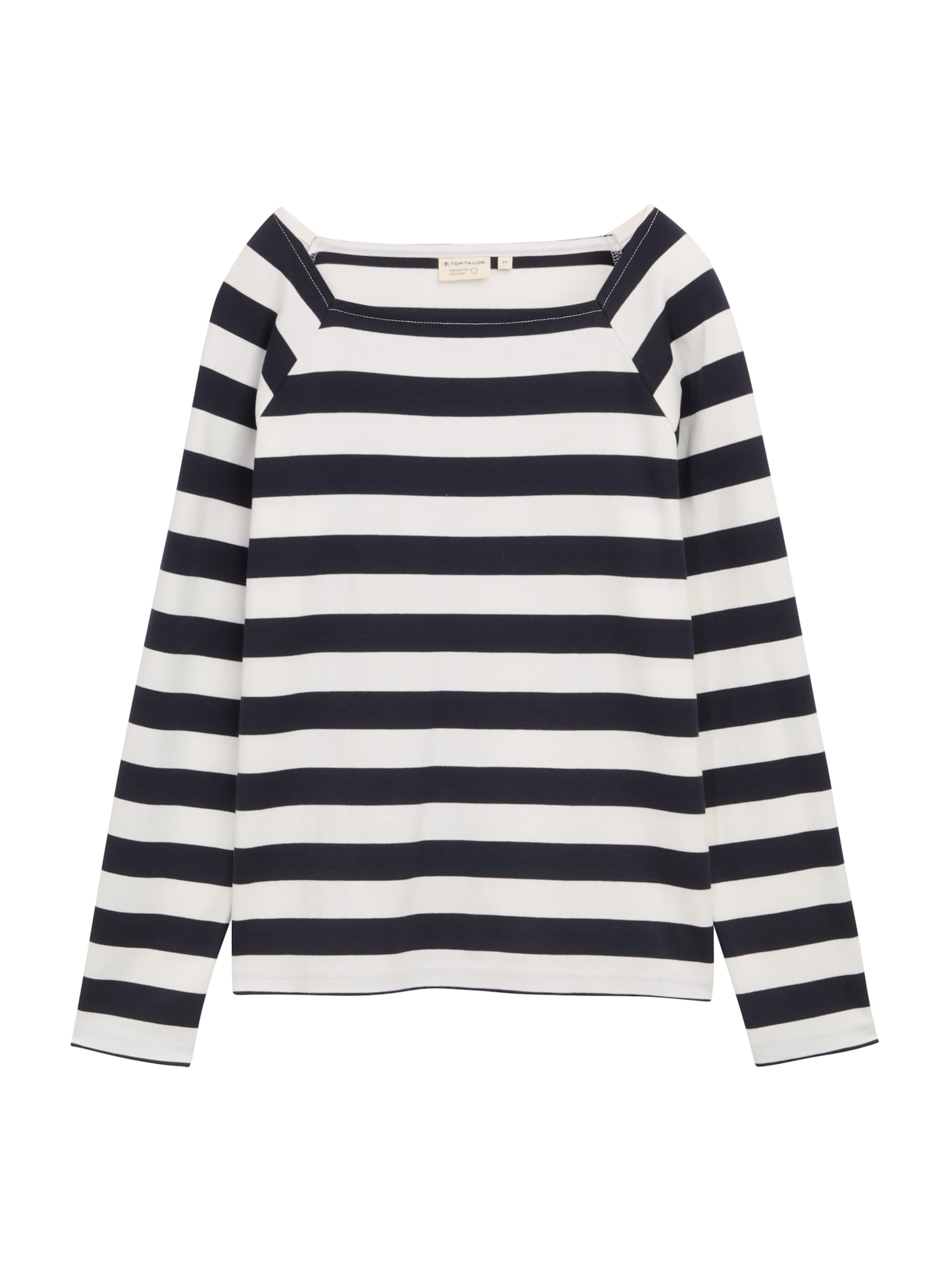 TOM TAILOR Shirt in Weiß: Vorderseite