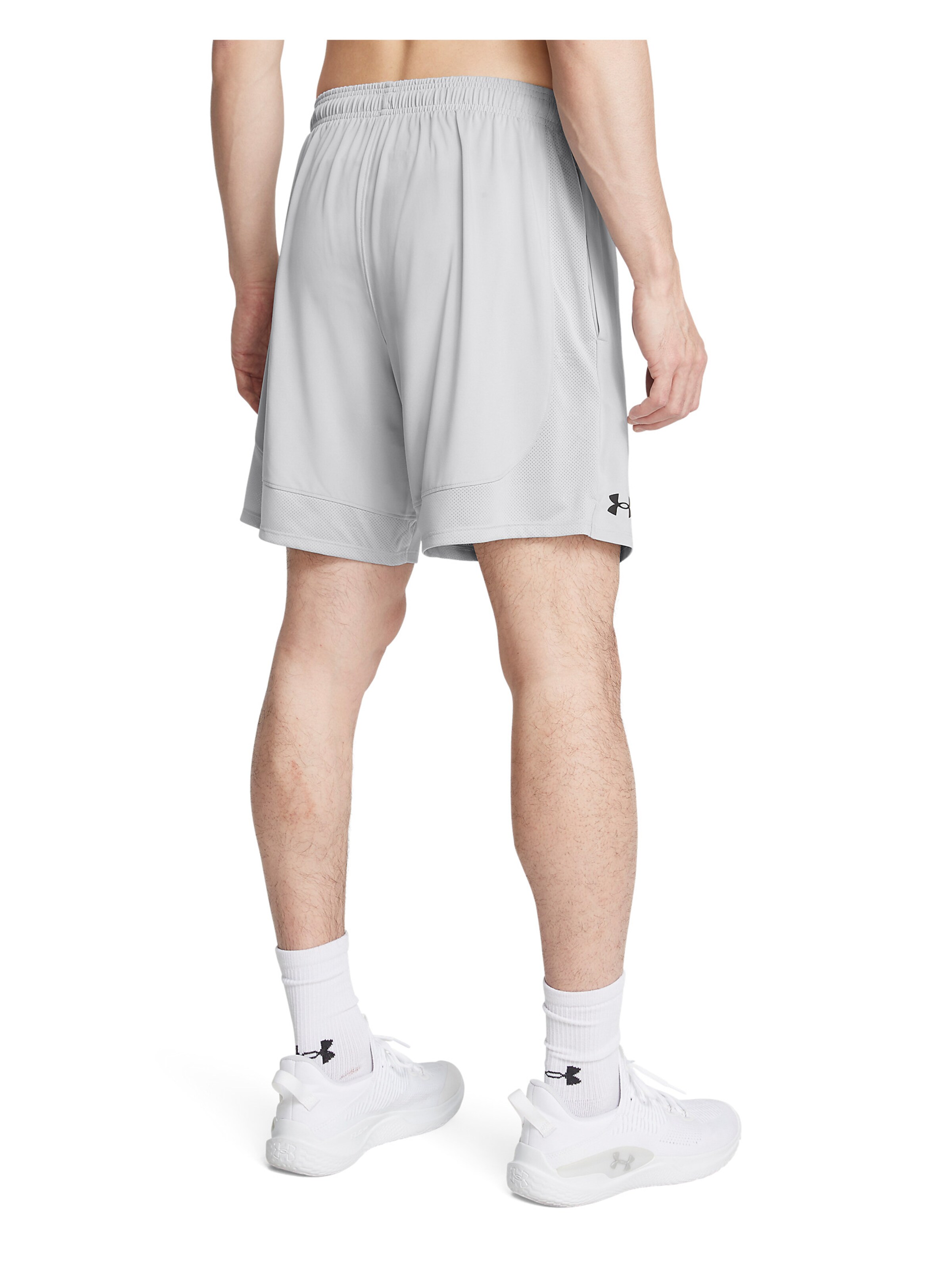 UNDER ARMOUR Regular Sportbroek in Grijs