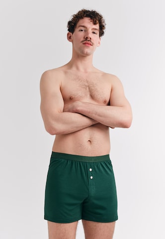Boxers Erlich Textil en vert : devant