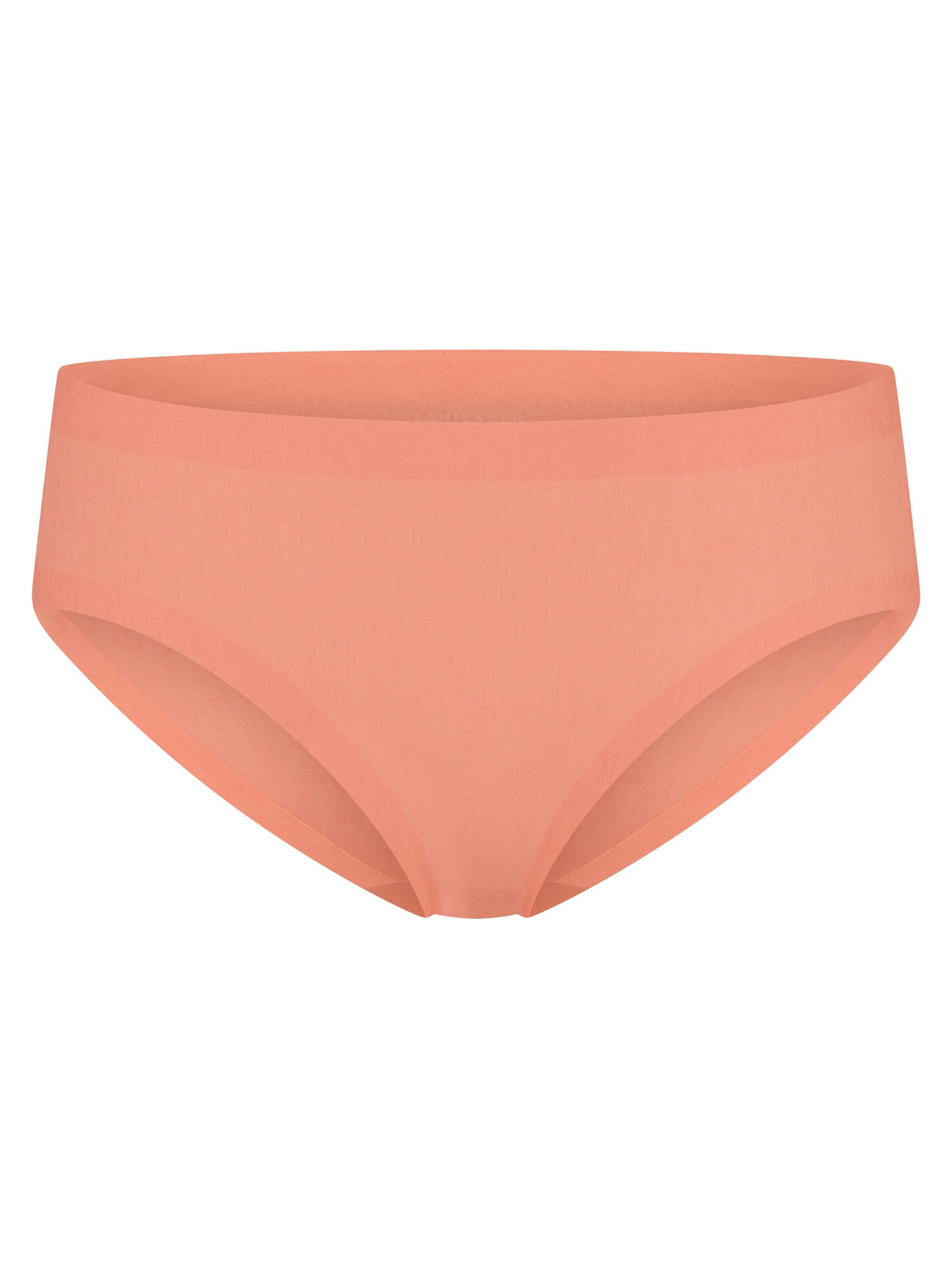 SCHIESSER Slip ' Invisible Cotton ' in Orange: Vorderseite