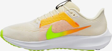 NIKE Running Shoes 'AIR ZOOM PEGASUS 40' in Yellow: front