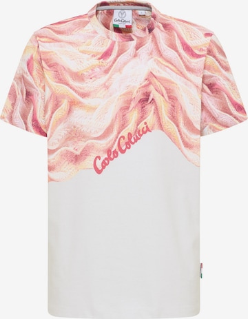 T-Shirt 'Donquerque' Carlo Colucci en orange : devant