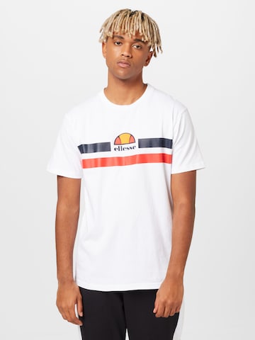 ELLESSE Shirt 'Aprel' in Wit: voorkant