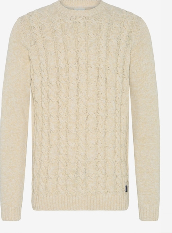 Pull-over 'SDRicco' !Solid en beige : devant