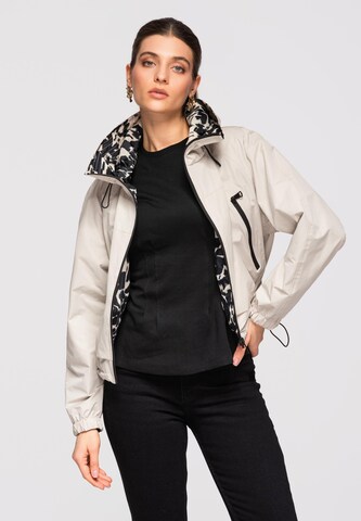 Veste mi-saison 'OW-JANP-0124' Ombre en beige