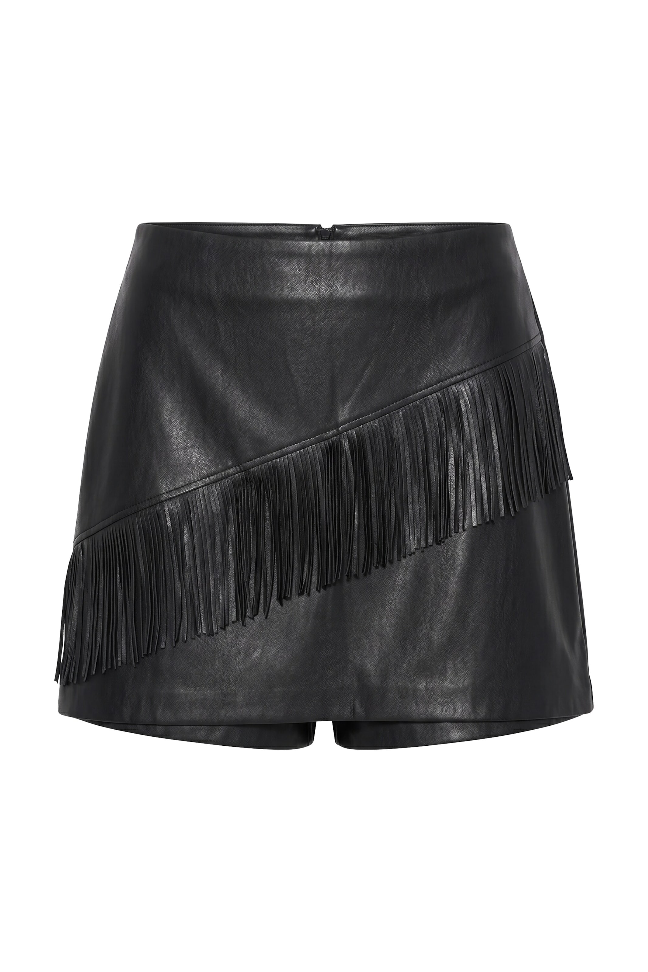 Studio Untold Wide Leg Hose in Schwarz: Vorderseite
