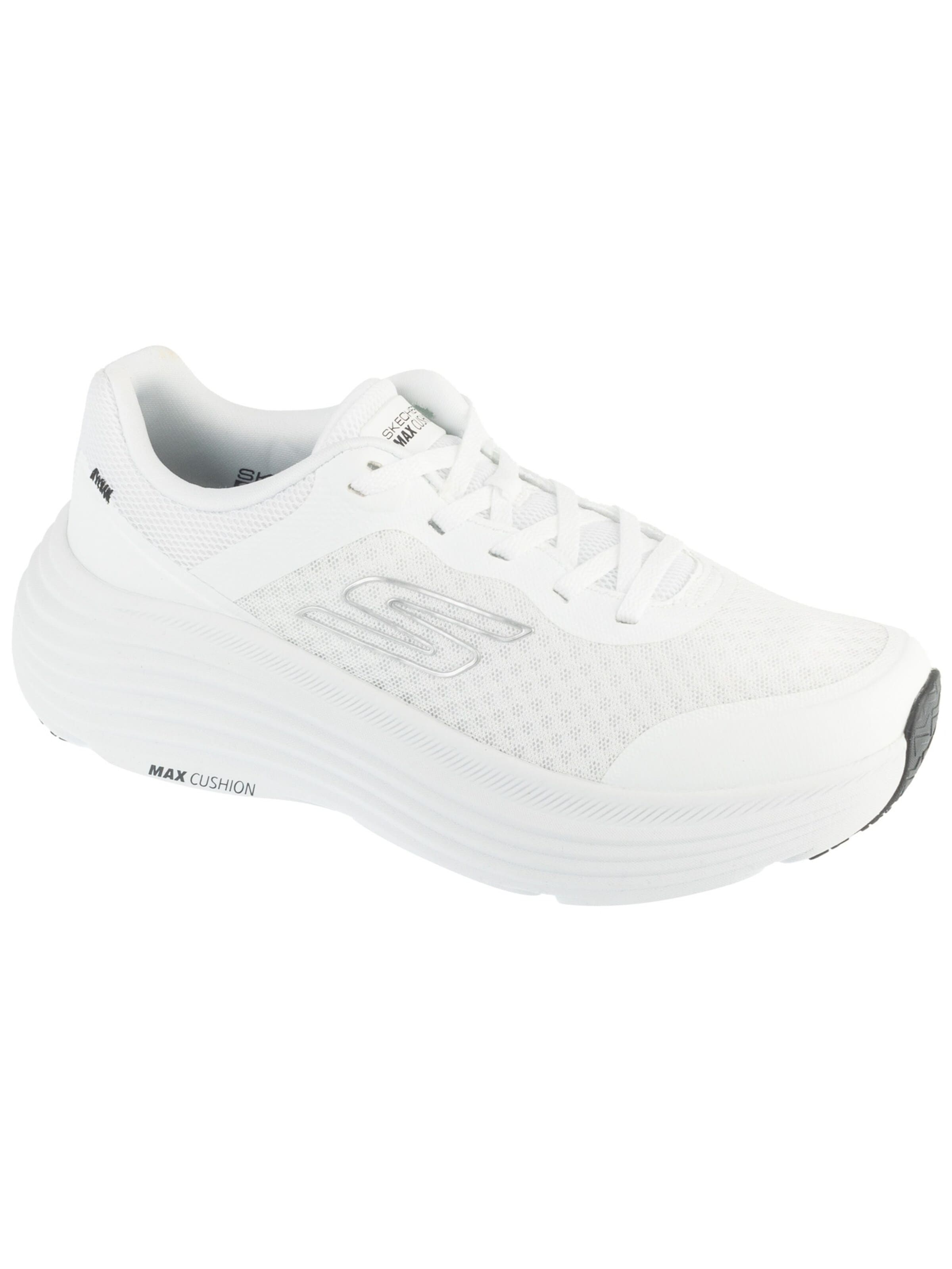 SKECHERS - Zapatillas de running en blanco: frente