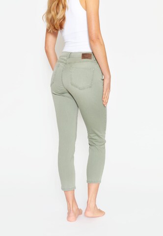 Coupe slim Jean Angels en vert