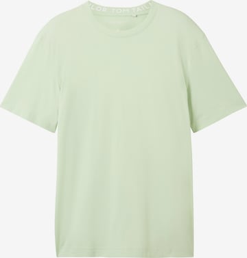 Tricou de la TOM TAILOR pe verde: față