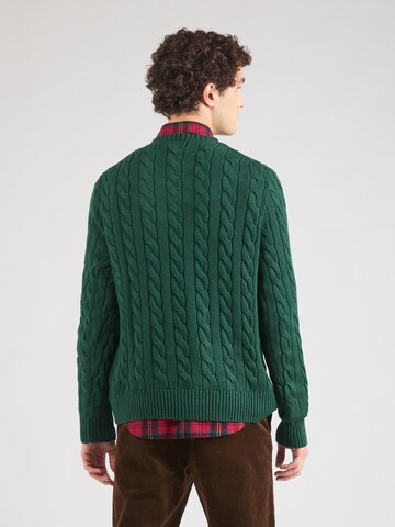 Polo Ralph Lauren Klasický střih Svetr 'DRIVER' – zelená