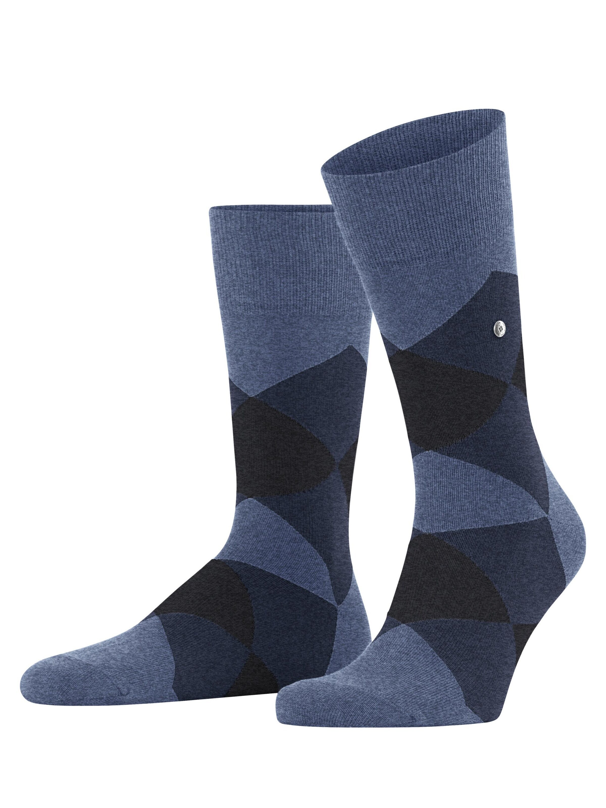 BURLINGTON Socks 'Clyde' in Blue: front
