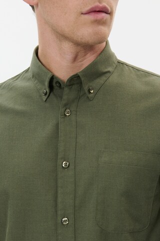 Coupe regular Chemise 'Trostol' Matinique en vert