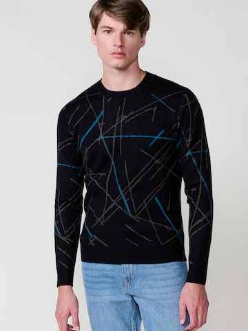 KOROSHI Pullover i sort: forside