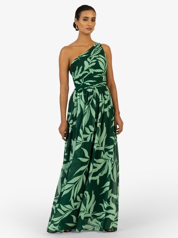 Robe de soirée Kraimod en vert : devant