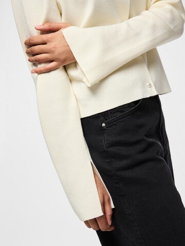 PIECES Cardigan 'PCMulinda' i hvid