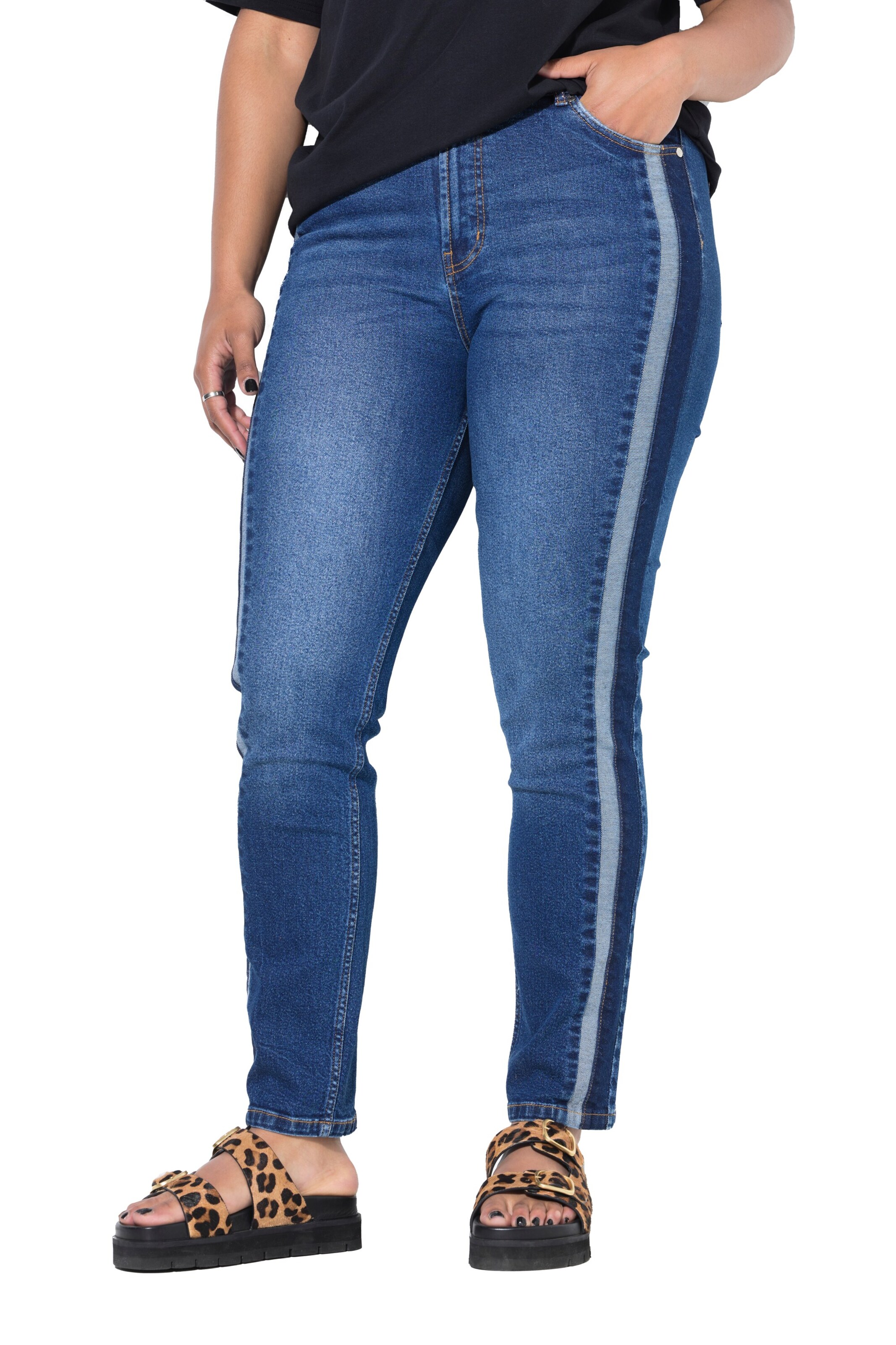 Regular Jean Studio Untold en bleu : devant