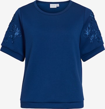 VILA Sweatshirt 'VISiffi' i blå: forside