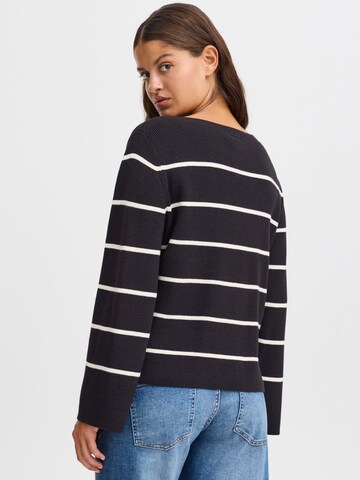 Pull-over 'Boston' ICHI en noir