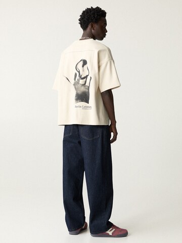 Pull&Bear Shirt in Beige