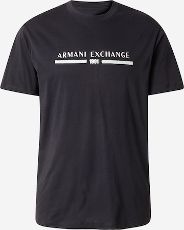 ARMANI EXCHANGE Koszulka w kolorze niebieski: przód