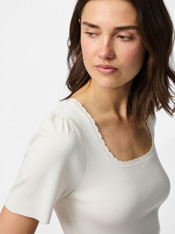 PIECES Pullover 'PCJuline ' i hvid
