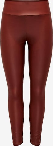 ONLY - Leggings 'COOL' en rojo: frente