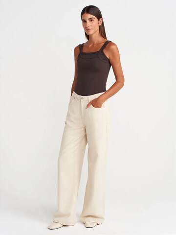 Dilvin Top in Brown