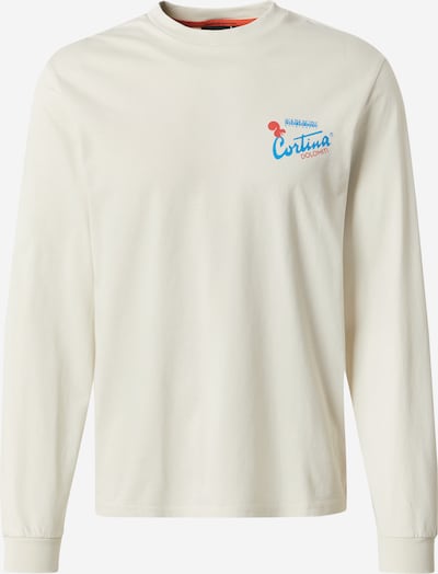 NAPAPIJRI Majica 'S-FIEMME' u bež / nebesko plava / losos, Pregled proizvoda