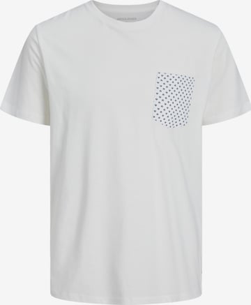 JACK & JONES Shirt in Wit: voorkant