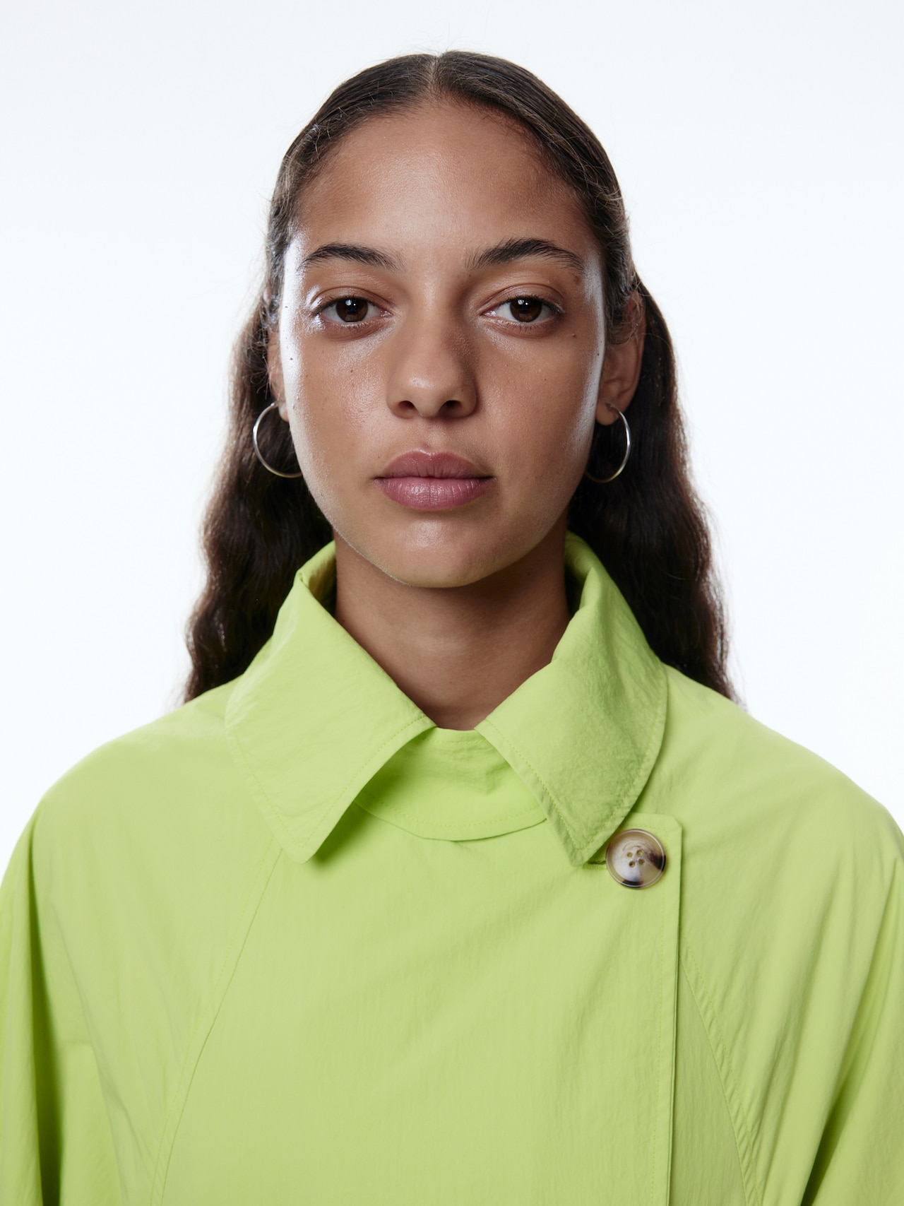 EDITED Produkte Mantel 'Neila' neongrün