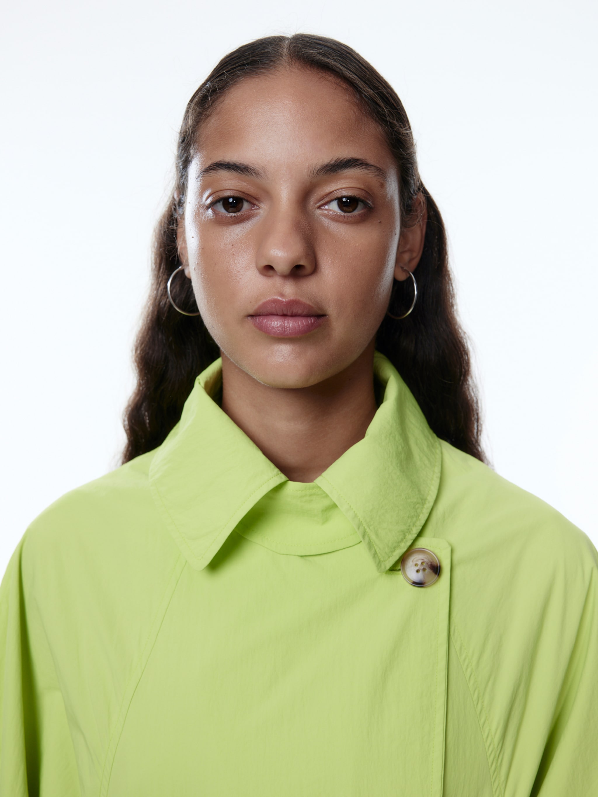 EDITED Produkte Mantel 'Neila' neongrün