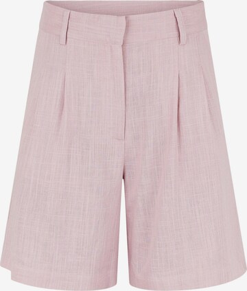 Y.A.S Loosefit Kalhoty se sklady v pase 'Himina' – pink: přední strana