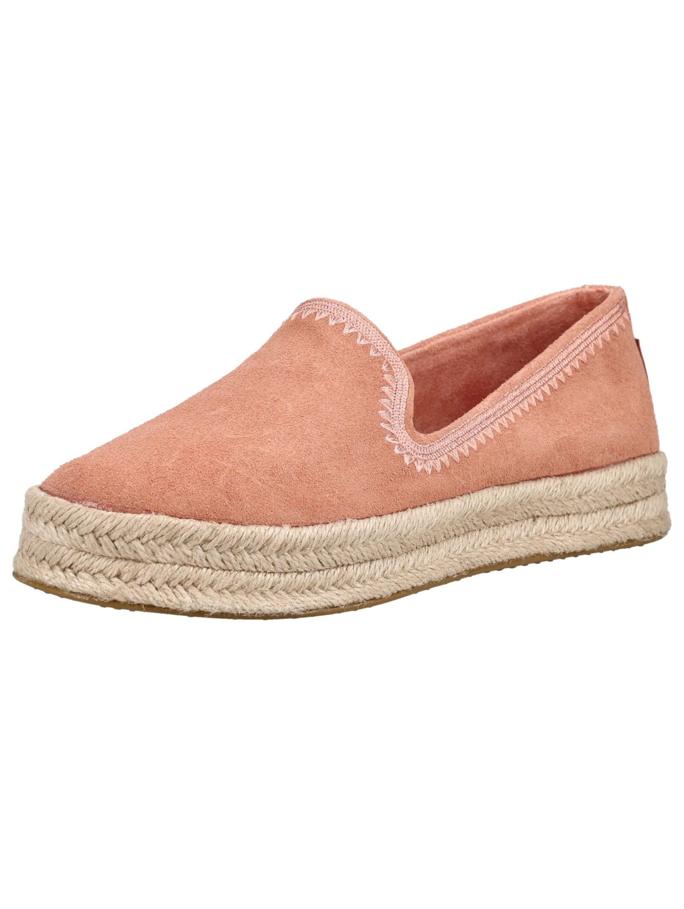 TOMS Espadrilles in Roze: voorkant