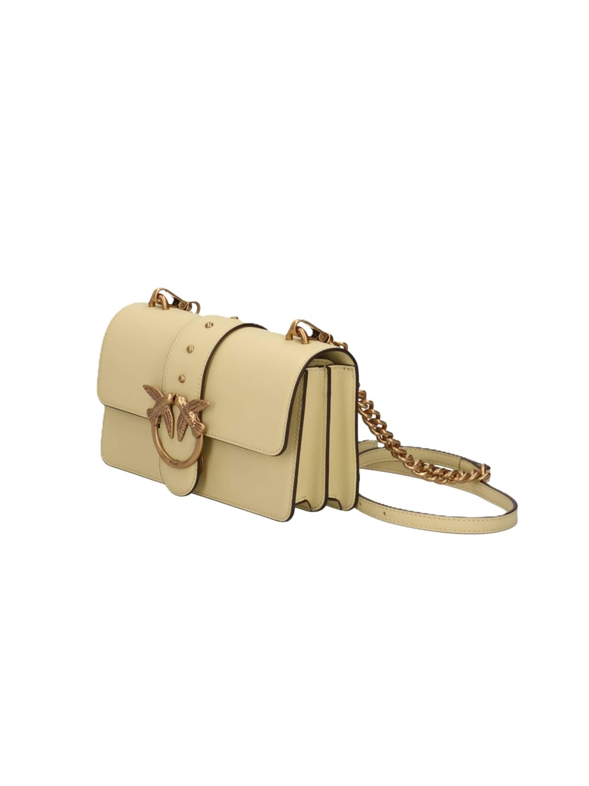 Borsa a tracolla '105856 A0F1' di PINKO in giallo